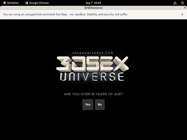 3dsexuniverse.com Promo Link Code