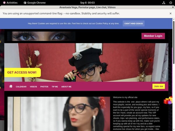 Anastasia Vega Join By EU Debit