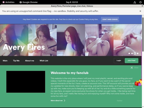 Avery Fires Porn Sex