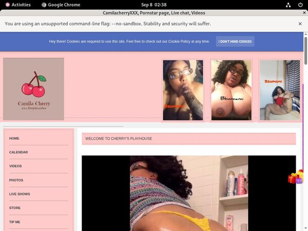 Camilacherryxxx.modelcentro.com Latex