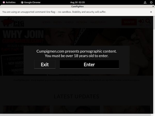 Cum Pig Men Discount Vendo