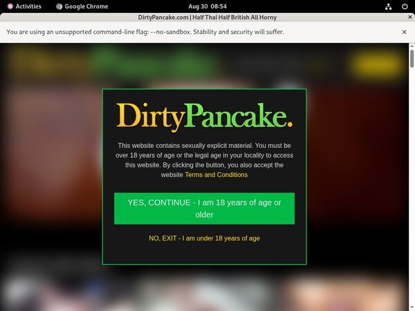 Dirty Pancake Free User