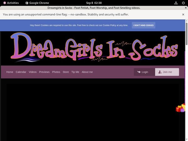 Dreamgirls In Socks Cuentas Gratis
