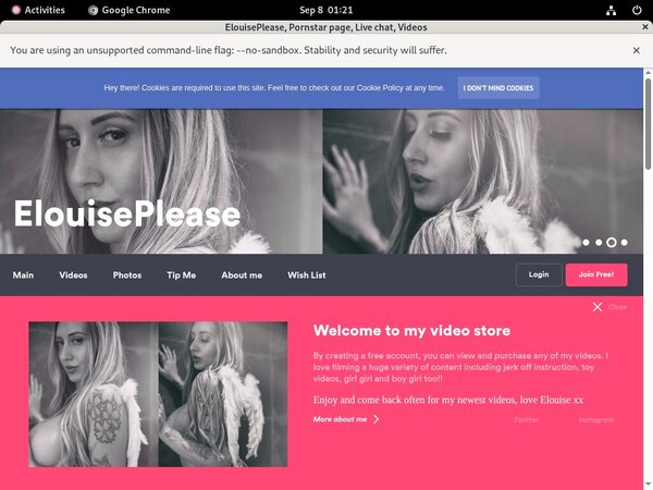 Elouiseplease.com Films