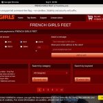 FRENCH GIRLS FEET Free Account And Password