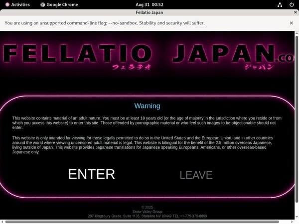 Fellatiojapan.com With Discount