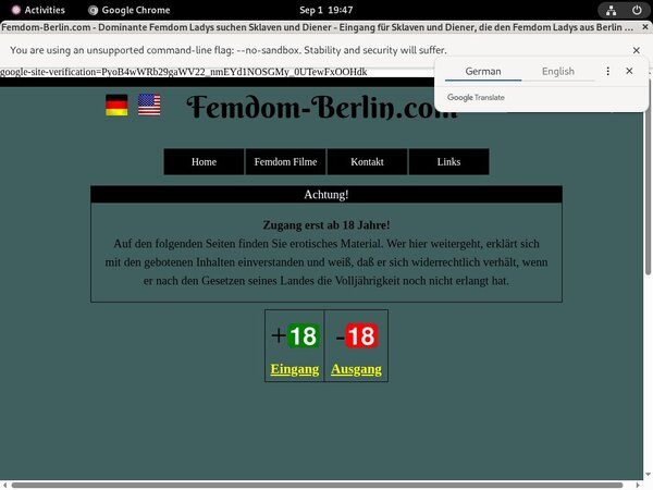 Femdom-berlin.com Adult Passwords