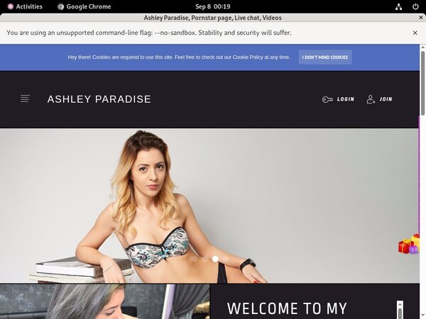 Free Ashley Paradise Premium Passwords