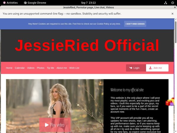 Free JessieRied Login