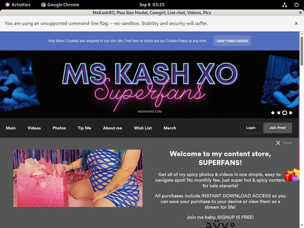 Free MsKashXO Trial
