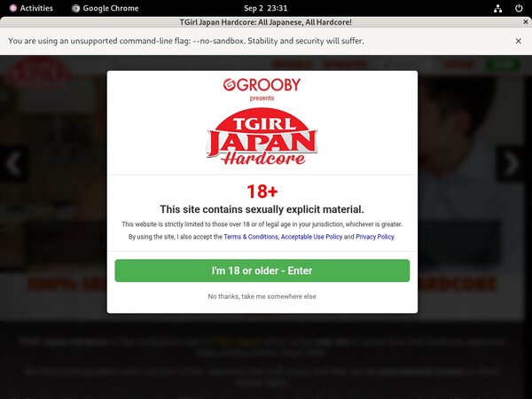 Free TGirl Japan Hardcore Membership Trial