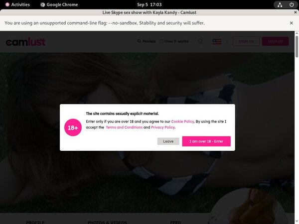 Get A Free Kimberley Kinky Login