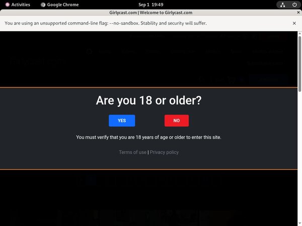 GirlyCast.com Gratis Password