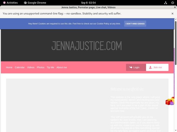 Jenna Justice Pay Site
