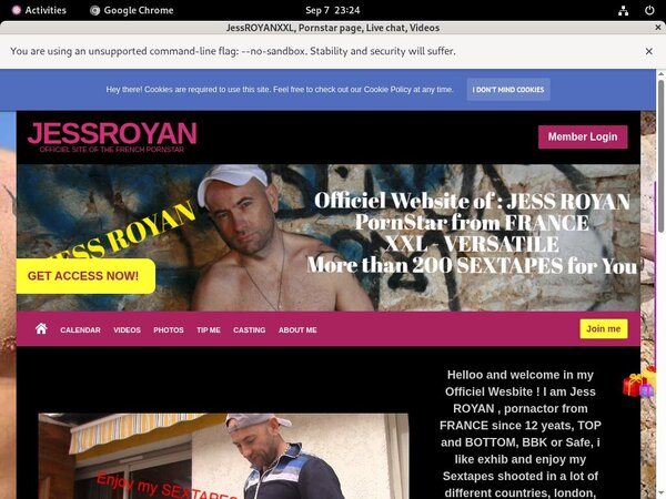 JessROYANXXL With European Credit Card