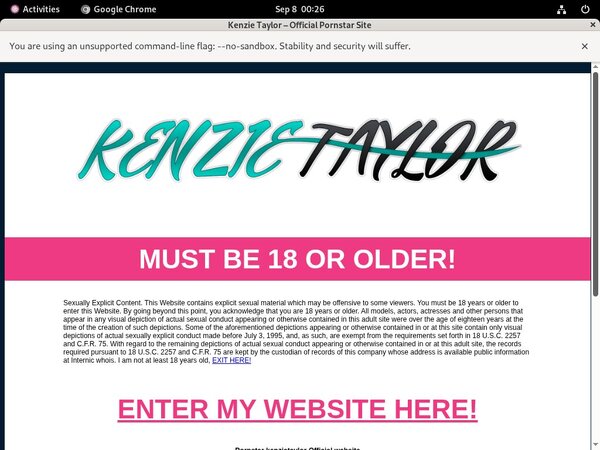 Kenzie Taylor Free Login Password