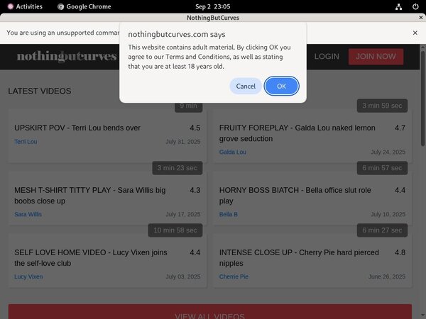 Limited Nothing But Curves Promo