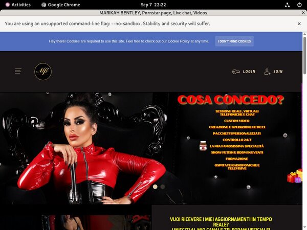 MARIKAH BENTLEY Free Logins