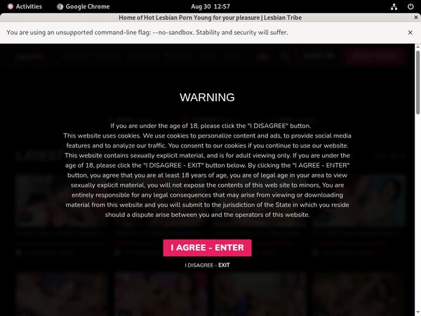 Membership Trial Lesbiantribe.com