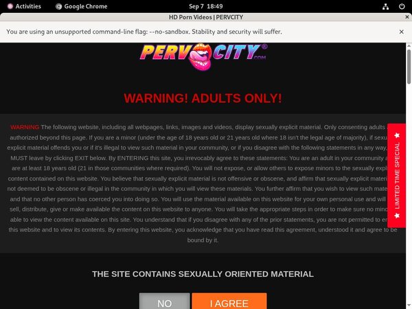 Pervcity.com Paypal Options