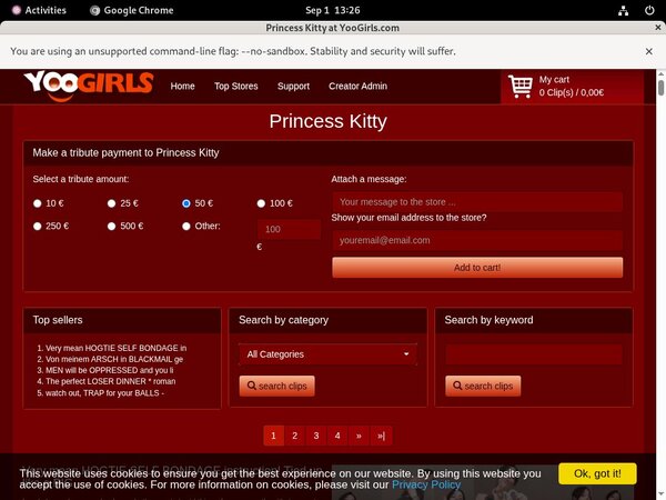 Porn Pass Princess Kitty