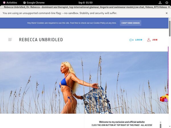 Rebecca  Unbridled Logins 2018