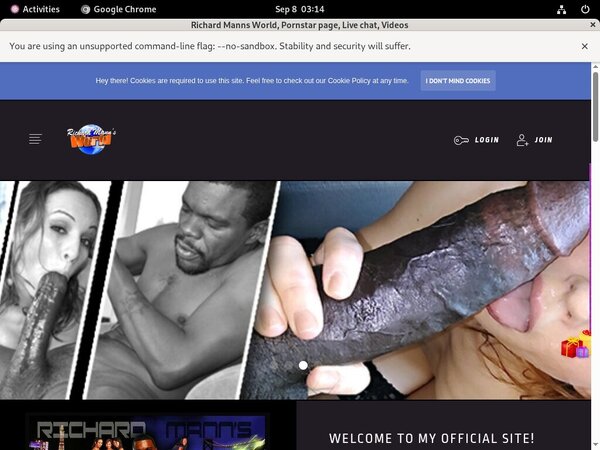 Richard Manns World Become A Member