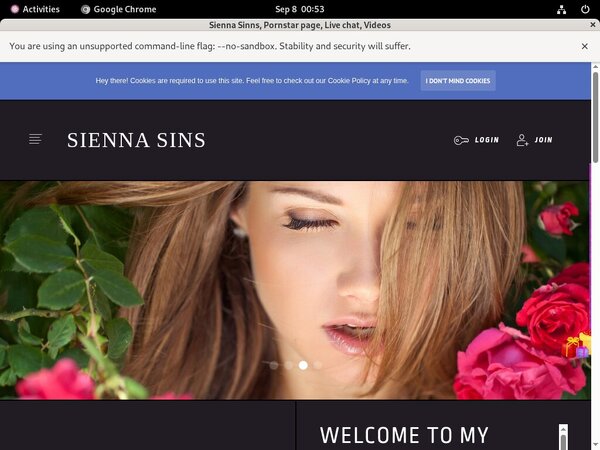 SiennaSinns Renew Password
