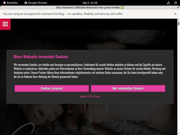 Sina-valentini.de Membership Trials