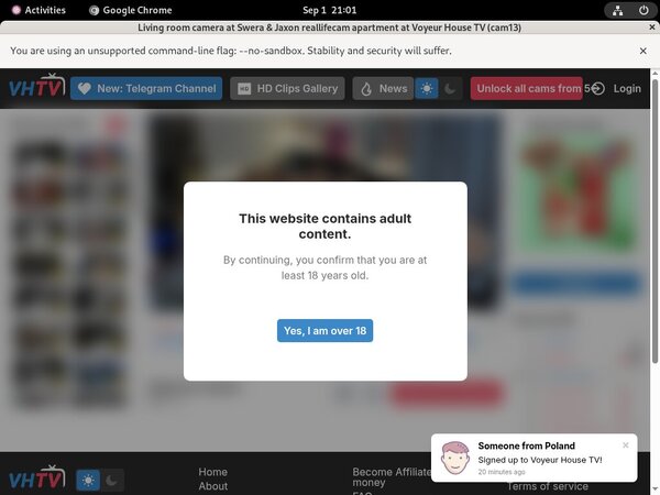 Voyeur House TV Free Trial Subscription Voyeur House TV Free Trial Subscription