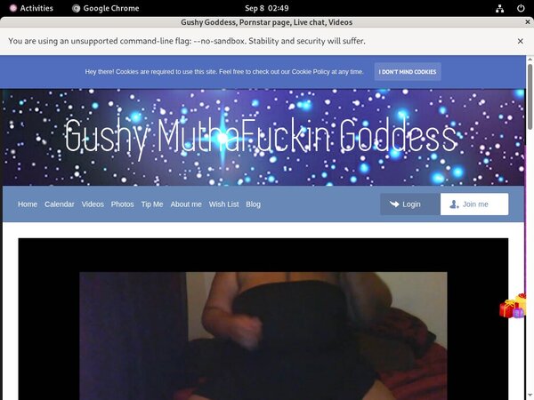 50shadesofgushy Porn Video