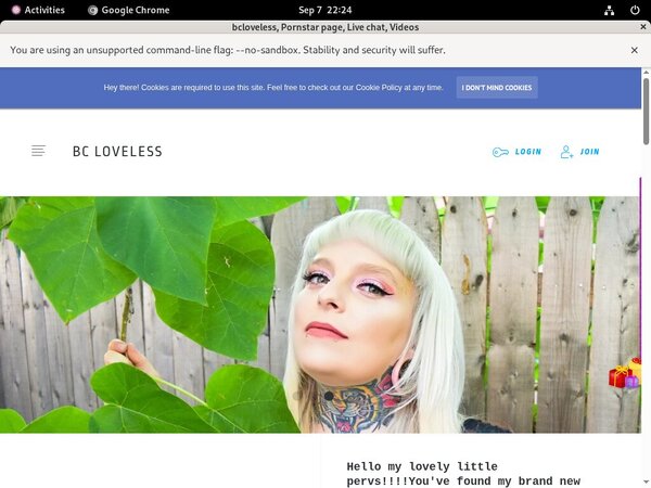 Bcloveless Account New