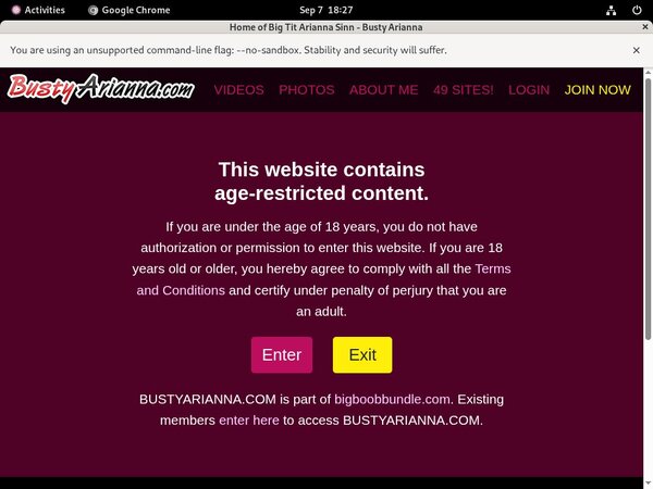 Bustyarianna.com Free User