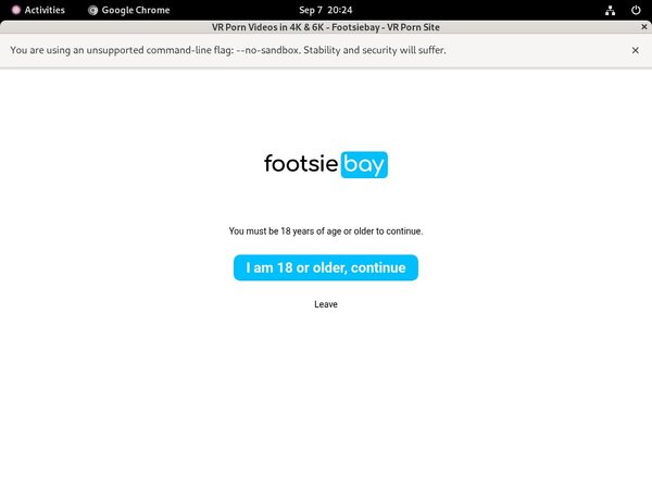 Footsie Bay You