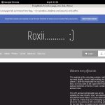 FoxxyRoxii Website Accounts