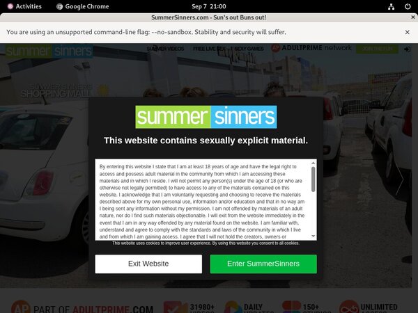 Free Account Of Summersinners