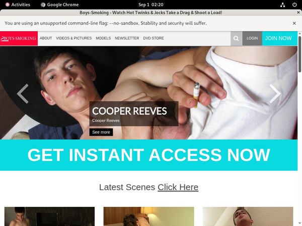 Get Into Boyssmoking Free