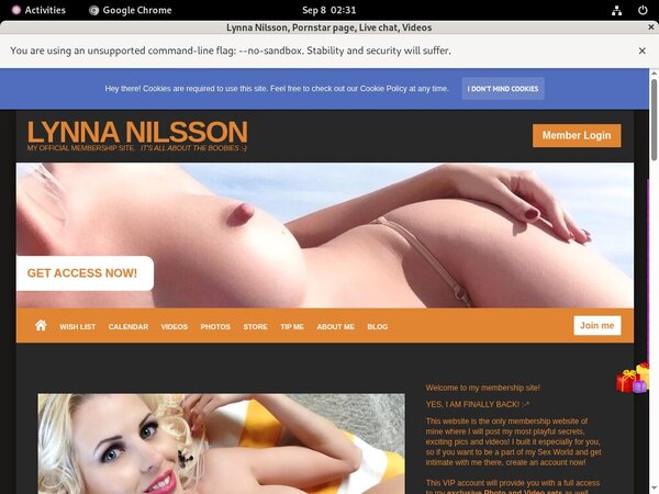 Hot Lynna Nilsson