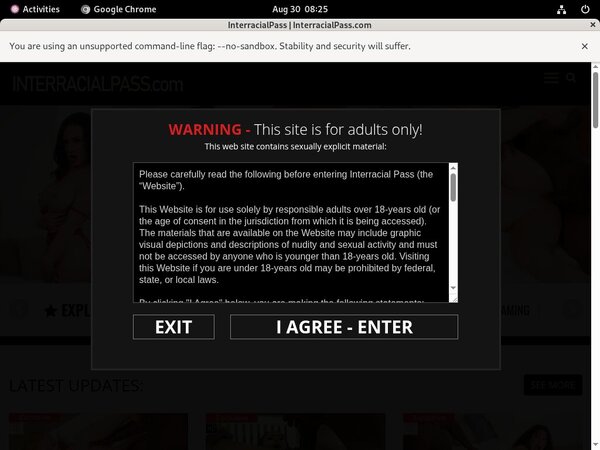 Interracialpass Free Trial Code