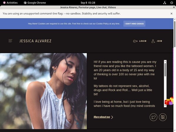 Jessica Alvarez Paypal Signup