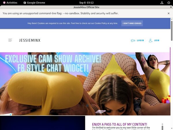 JessieMinx Checkout Form