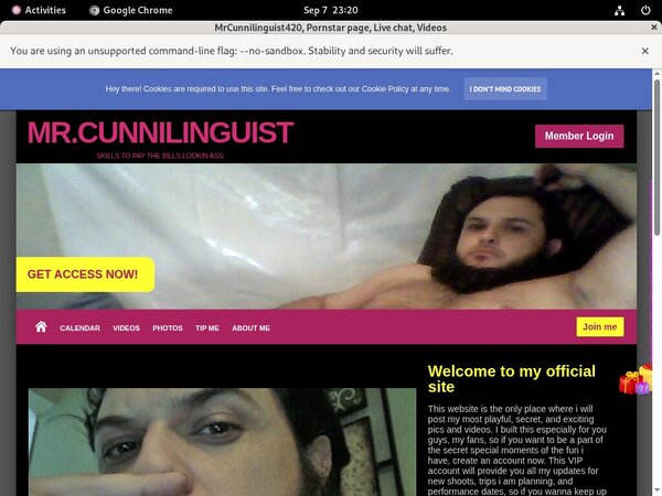 MrCunnilinguist420 Credit Card