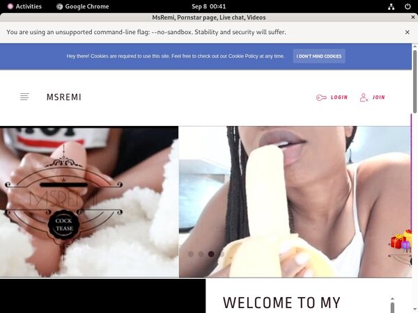 MsRemi With European Credit Card