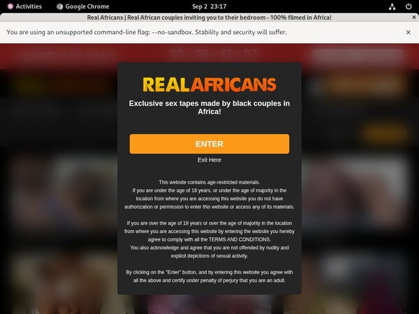 Real Africans Porn Clips