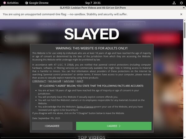 Slayed.com Free Trial Signup