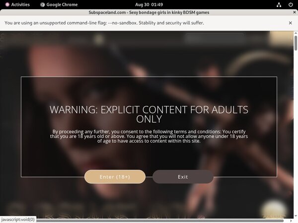 Subspaceland.com Free Trial Login