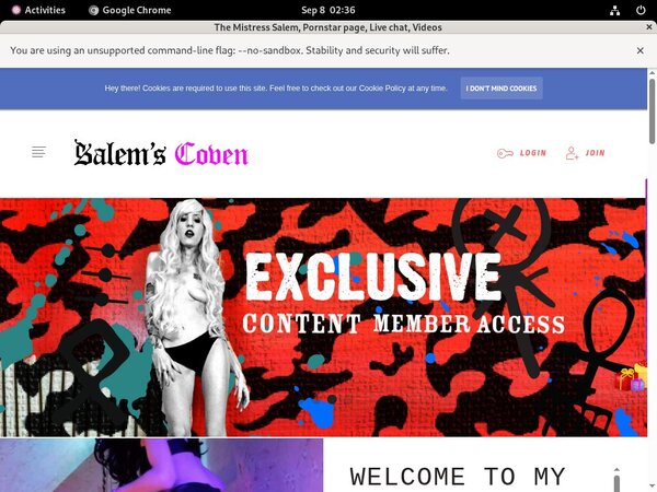 The Mistress Salem Password And Login