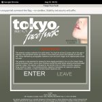 Tokyo Face Fuck Account Info