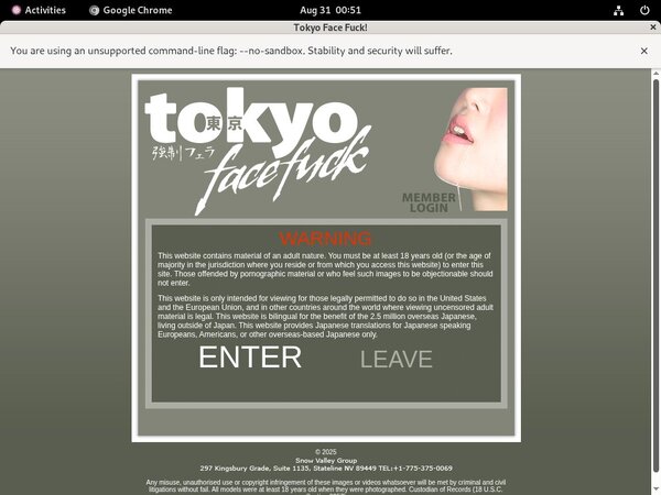 Tokyo Face Fuck Cheap Offer