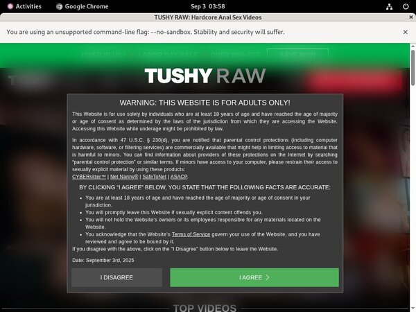 Tushy Raw Discount Links